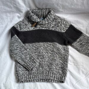 GAP Kids' - Black and Grey Knit Sweater